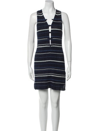 Yan Yan Knits Linen Mini Dress