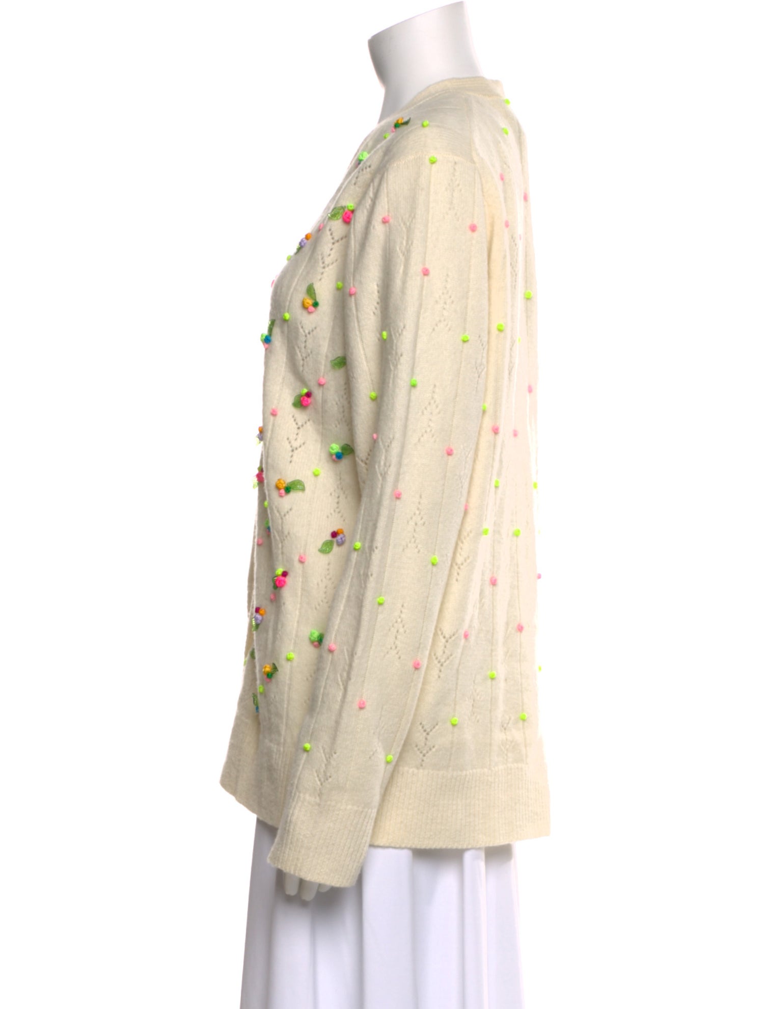 Yan Yan Knits Lambswool Printed Sweater