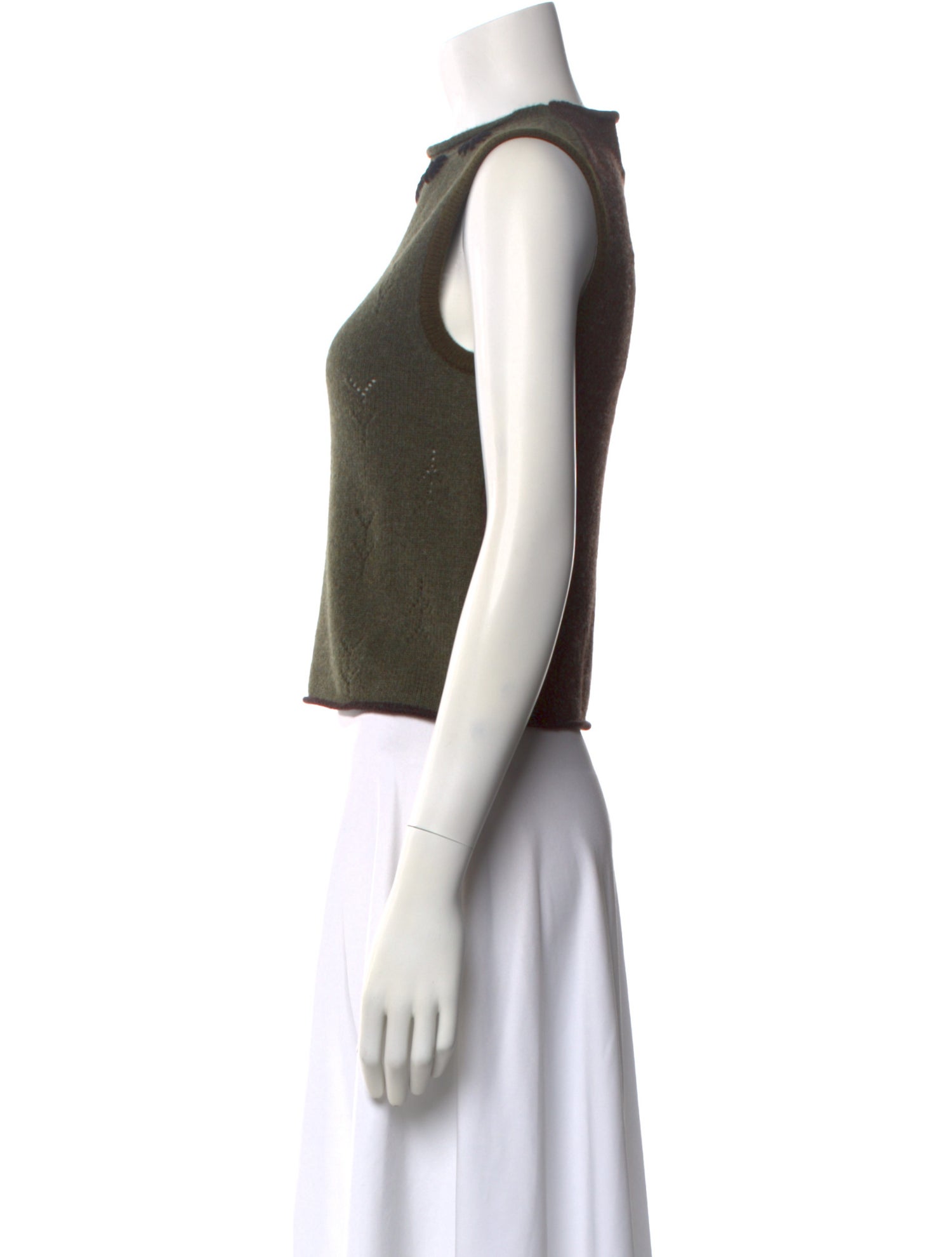 Yan Yan Knits Lambswool Mock Neck Top w/ Tags