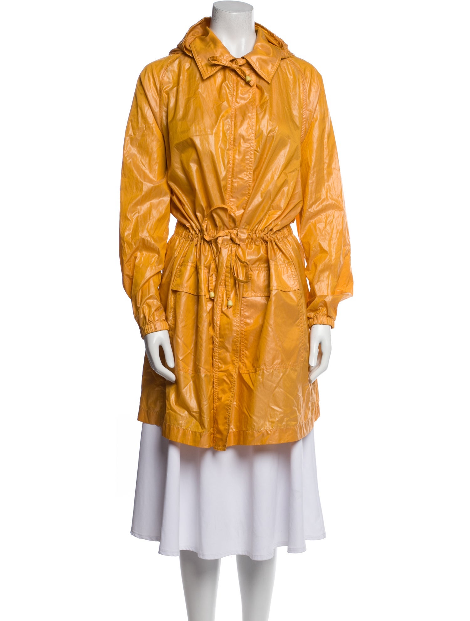 Mycra Pac Nylon Trench Coat