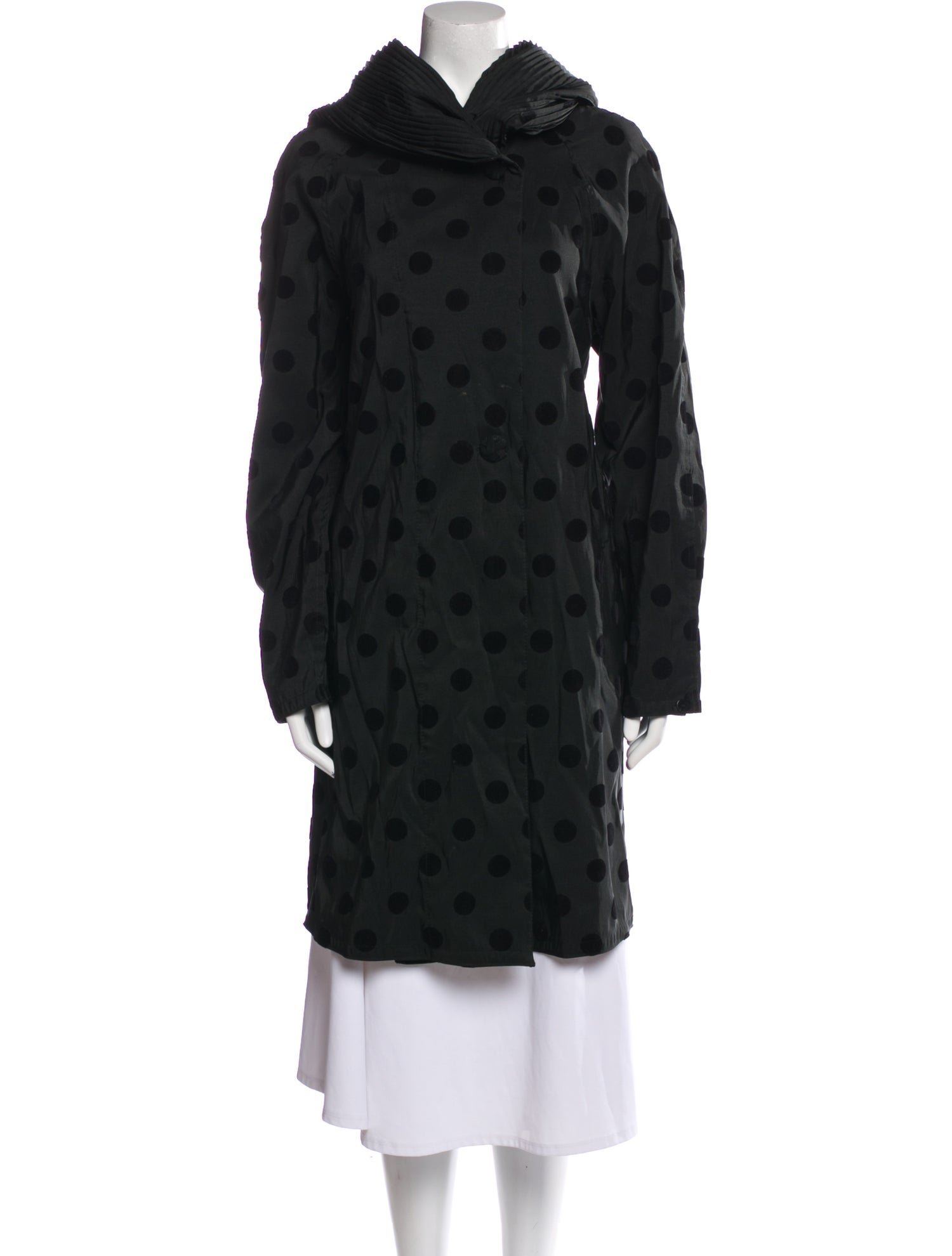 Mycra Pac Nylon Polka Dot Print Jacket