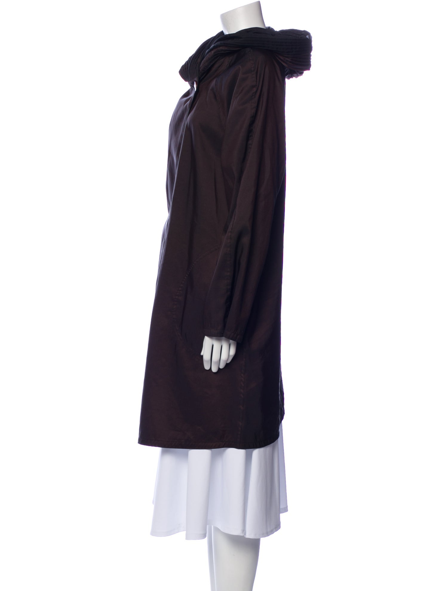 Mycra Pac Nylon Trench Coat