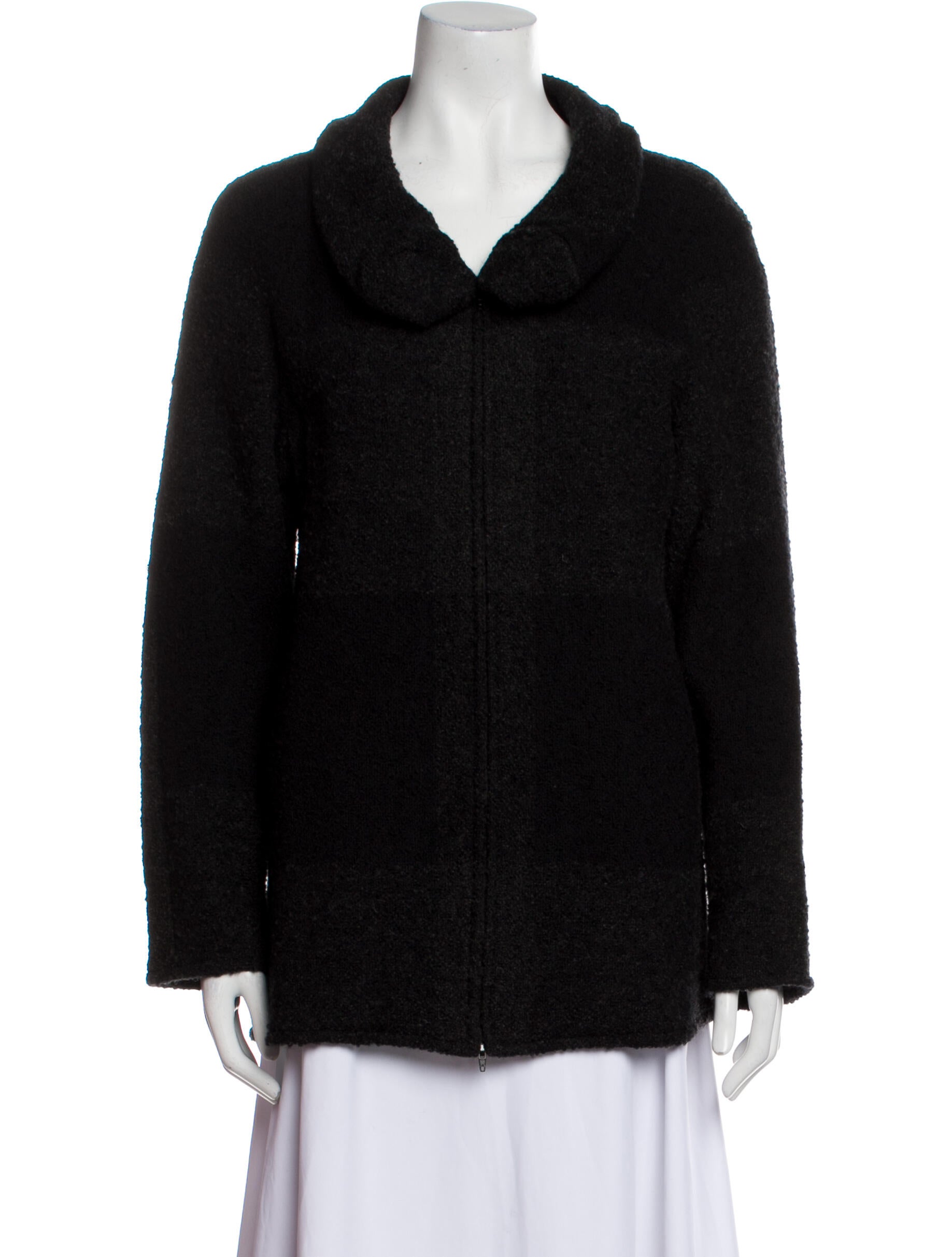 Yeohlee Wool Faux Fur Jacket