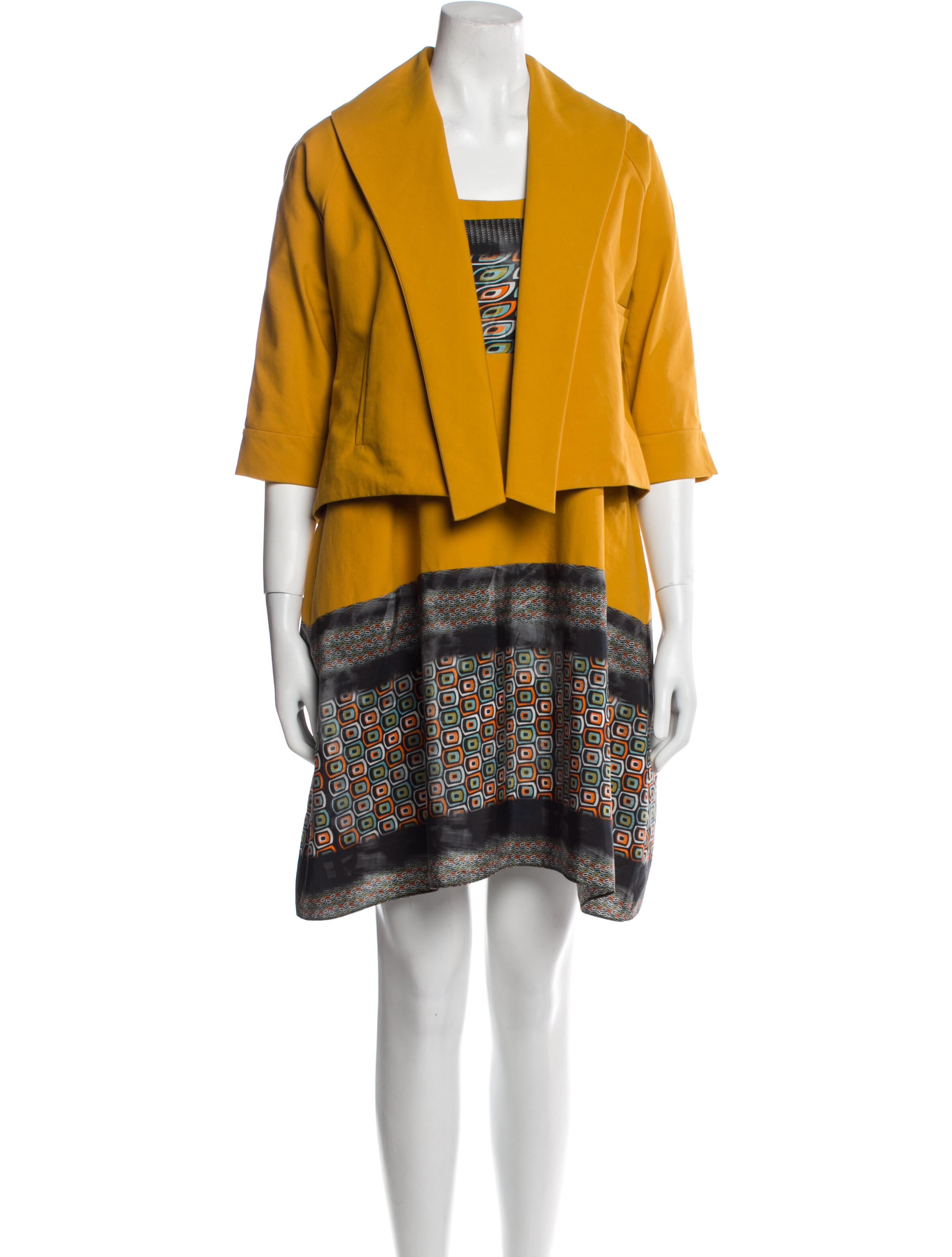 Yeohlee Floral Print Dress Set