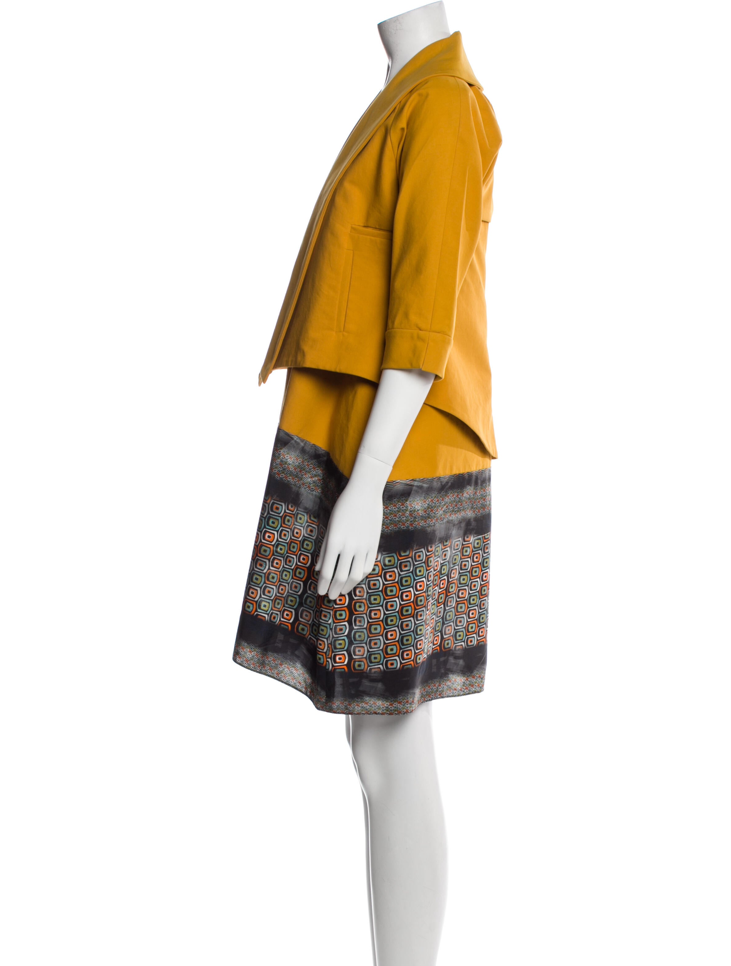 Yeohlee Floral Print Dress Set