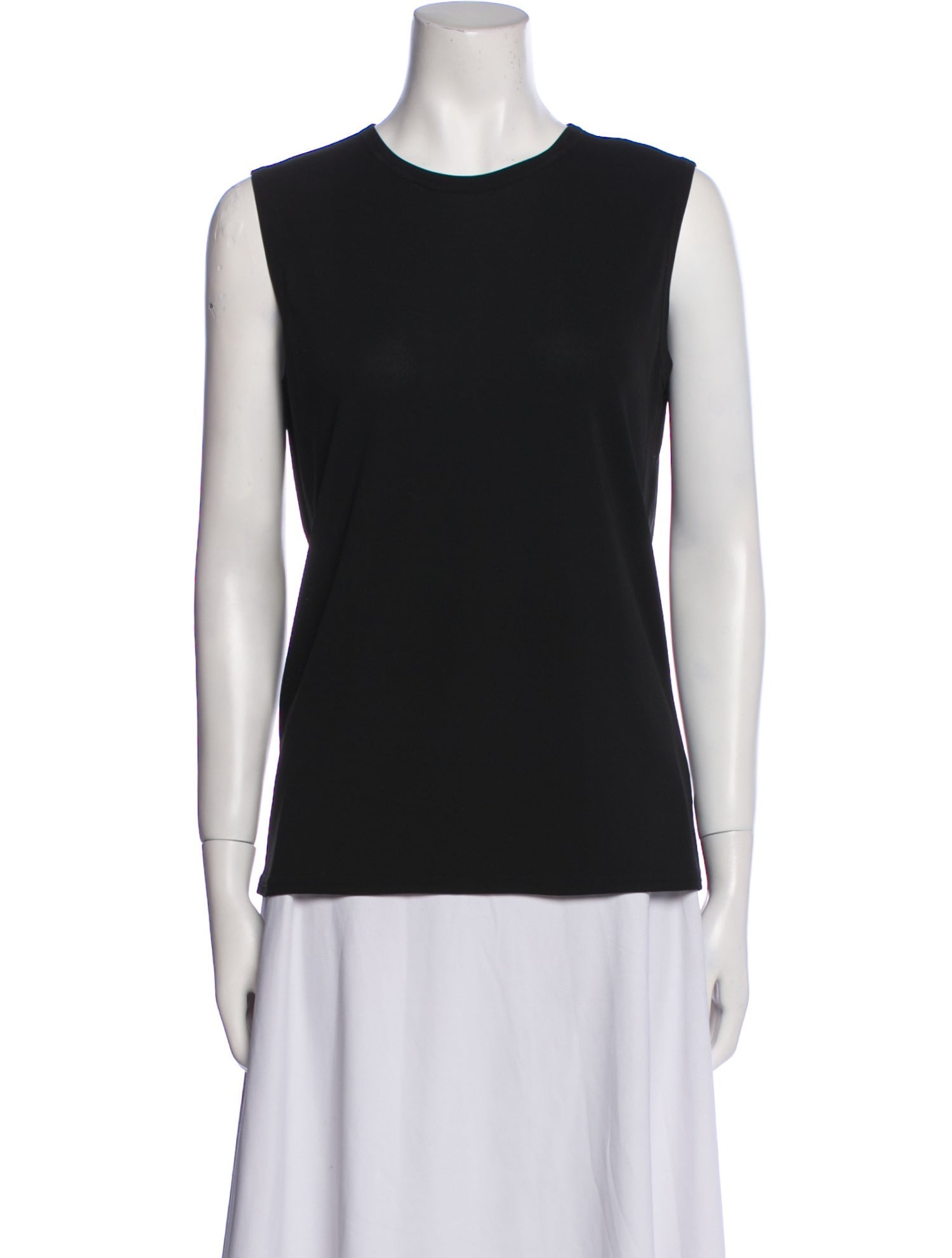 Yeohlee Crew Neck Sleeveless Top