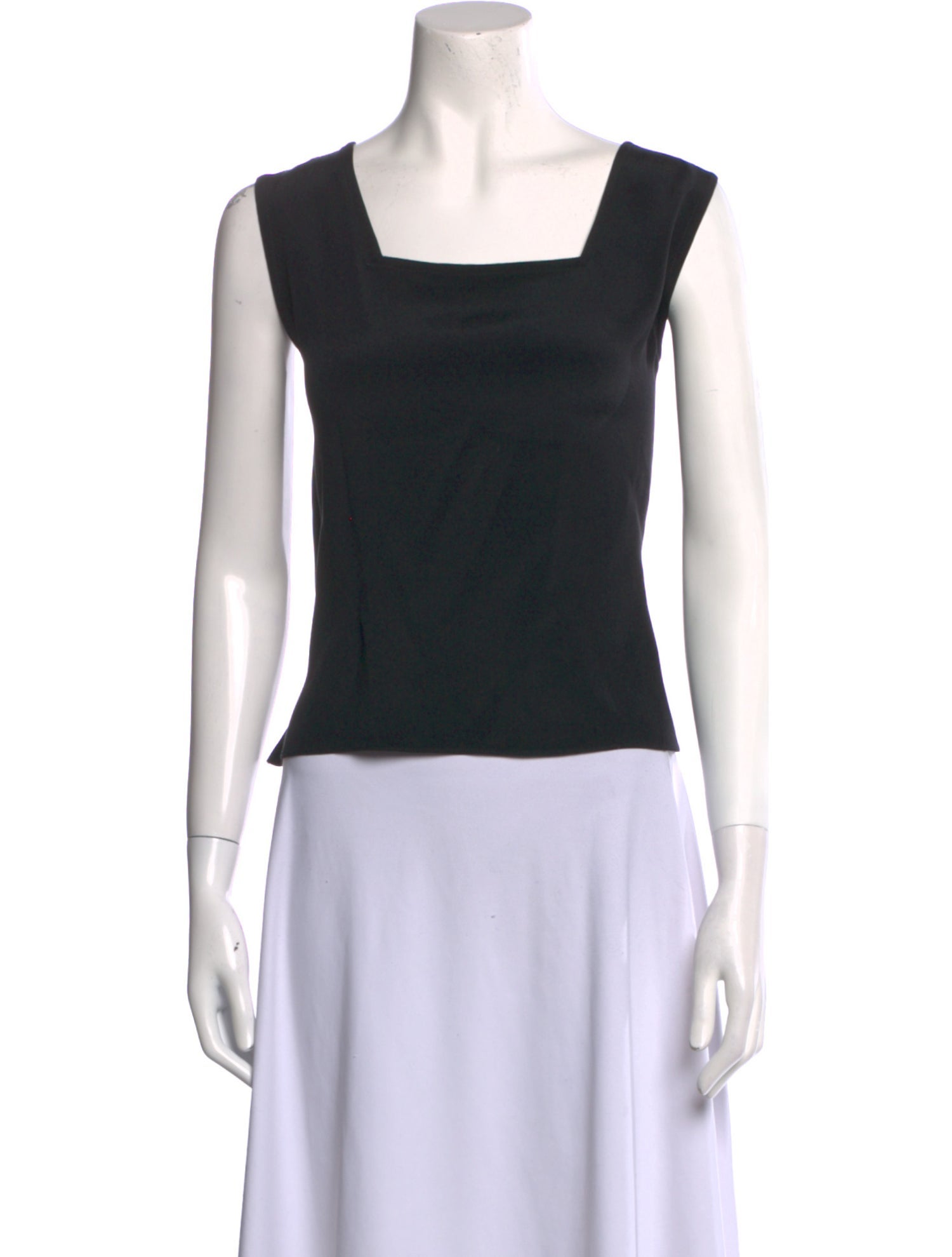 Yeohlee Vintage Silk Crop Top