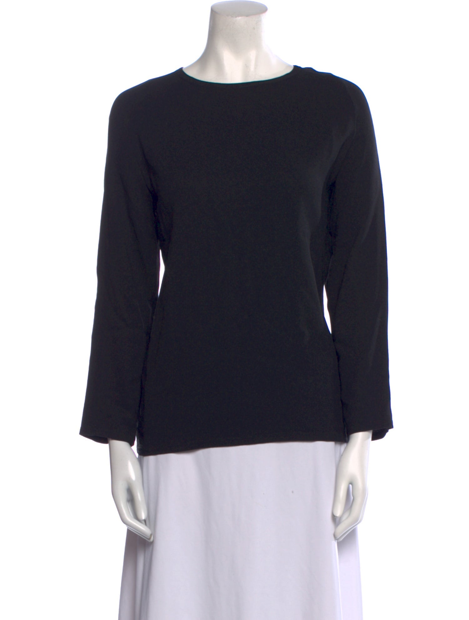 Yeohlee Bateau Neckline Three-Quarter Sleeve Sweatshirt