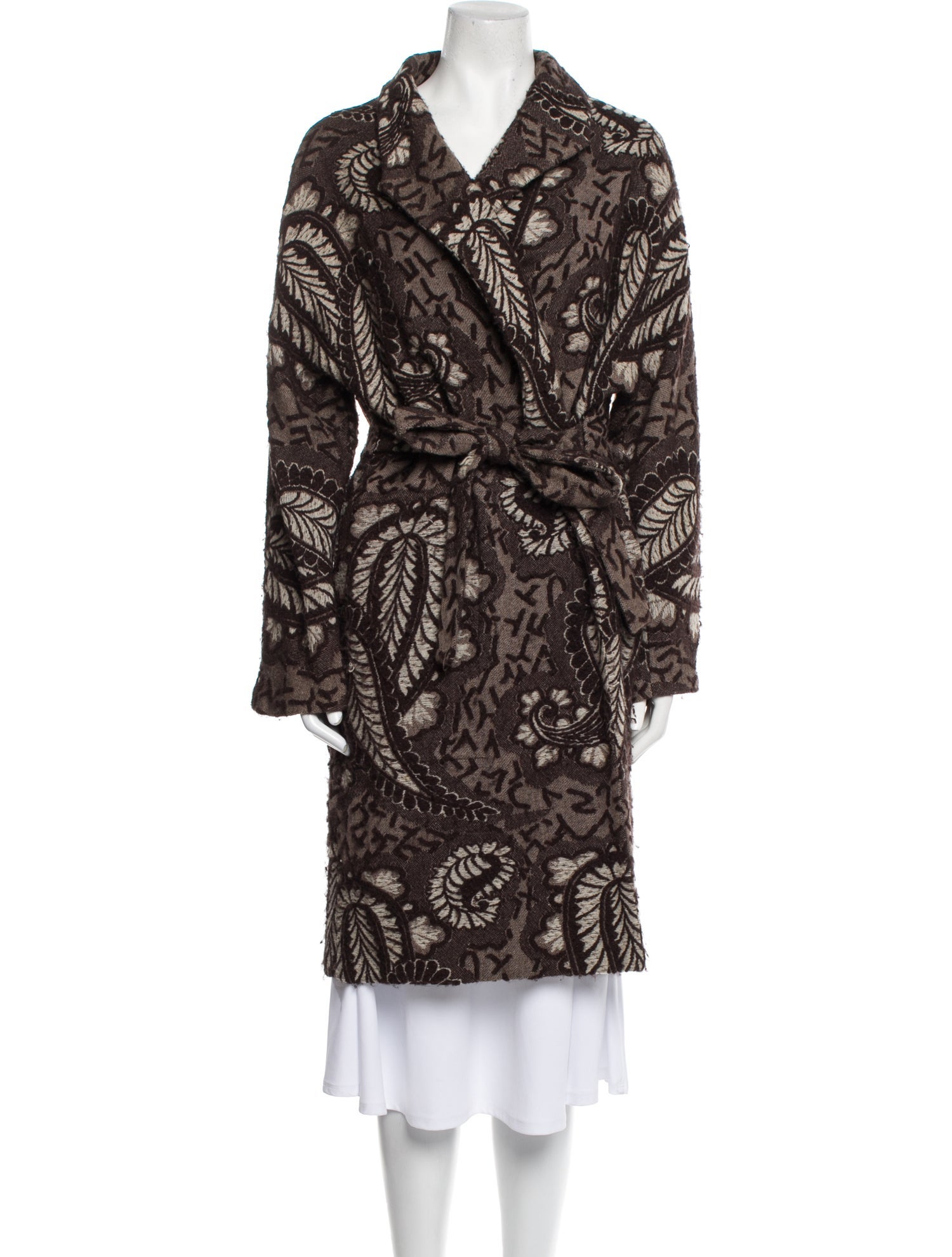 Yeohlee Printed Trench Coat