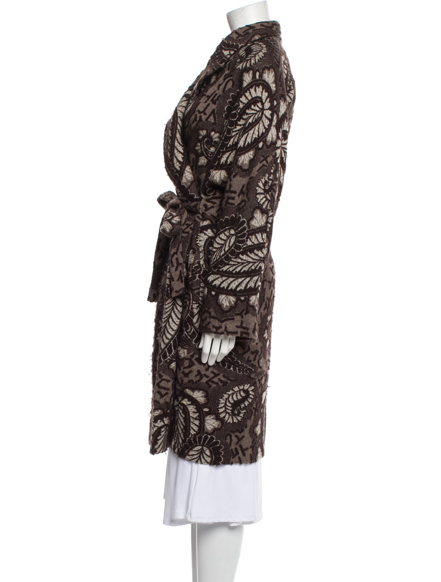 Yeohlee Printed Trench Coat