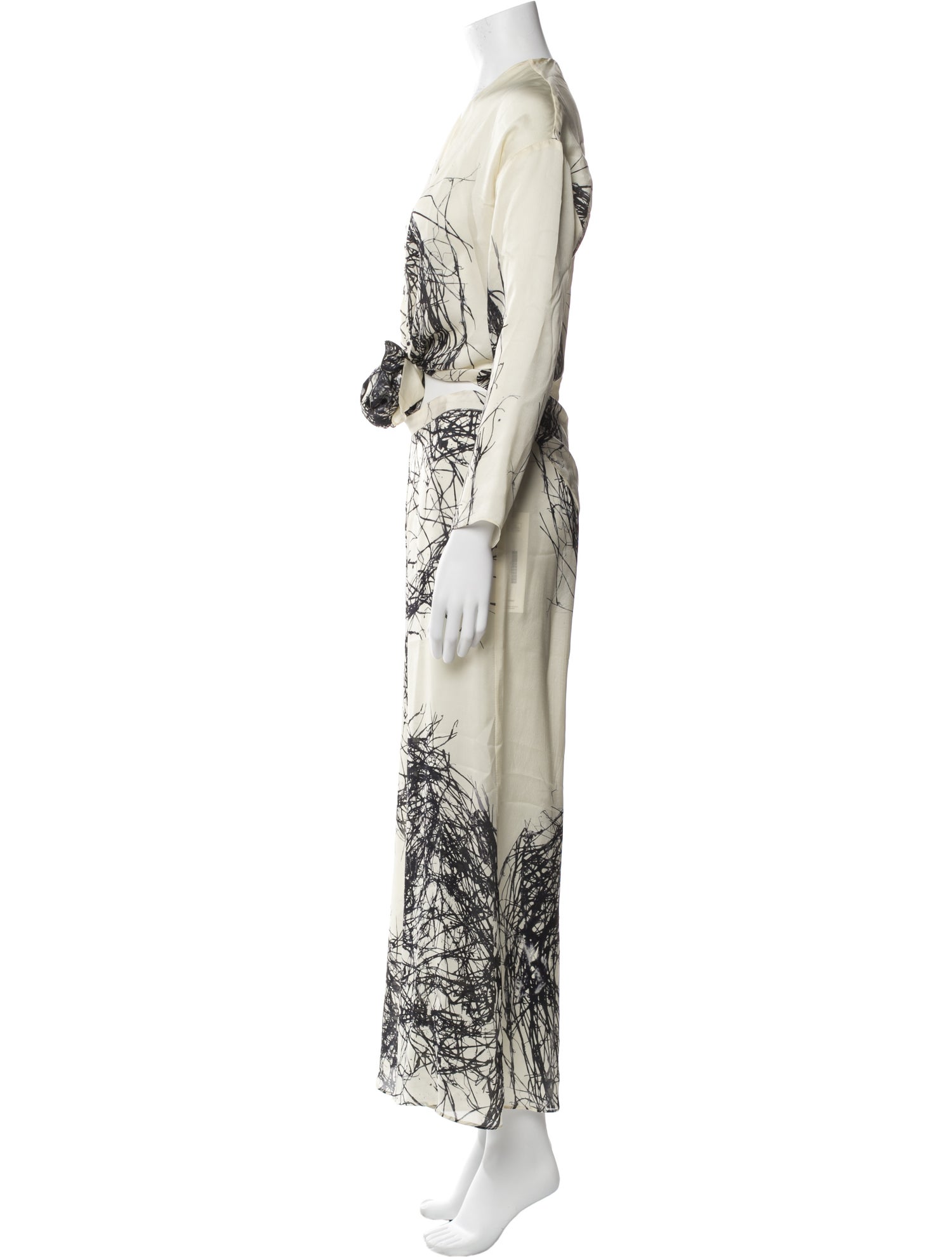 Yeohlee Silk Printed Pantsuit