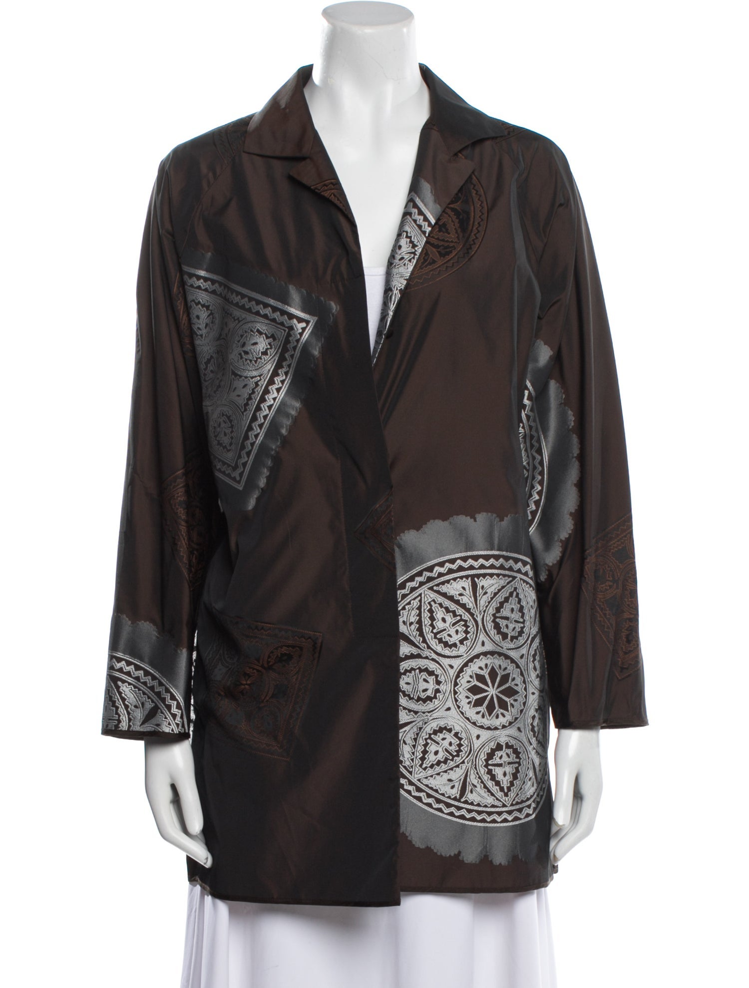 Yeohlee Printed Evening Jacket