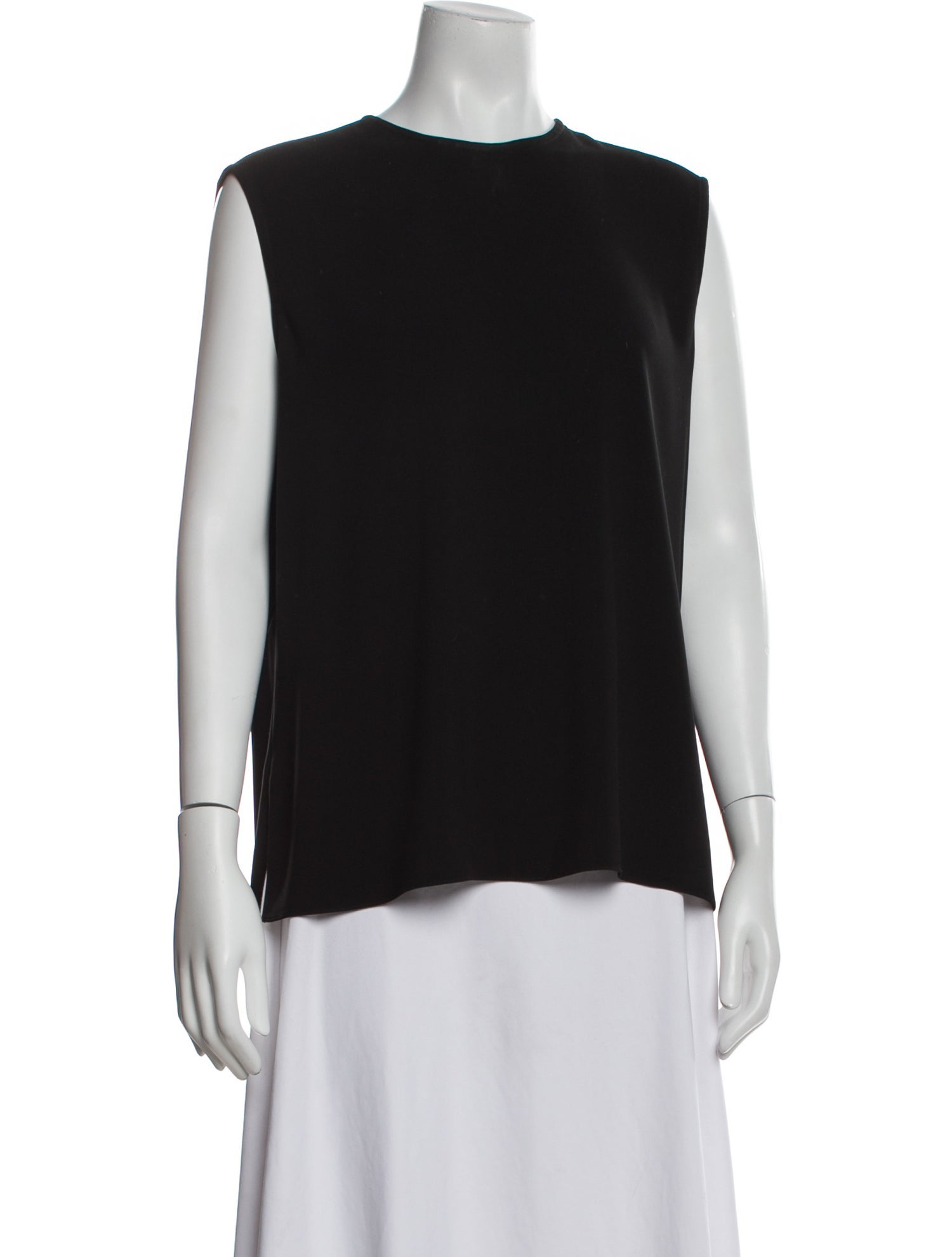 Yeohlee Crew Neck Sleeveless Top
