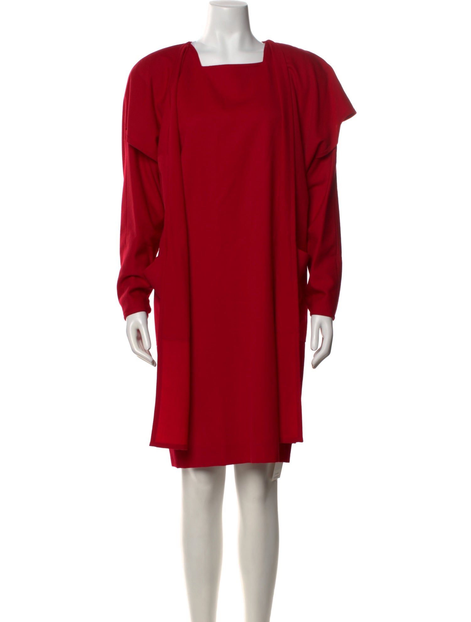 Yeohlee Wool Knee-Length Dress