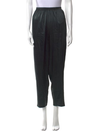 Yeohlee Silk Straight Leg Pants