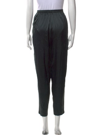 Yeohlee Silk Straight Leg Pants