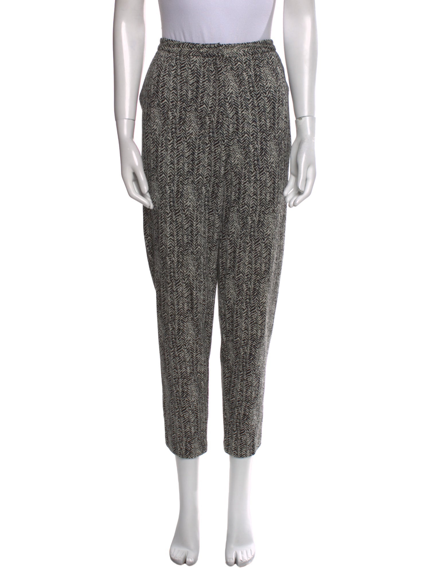 Yeohlee Printed Straight Leg Pants