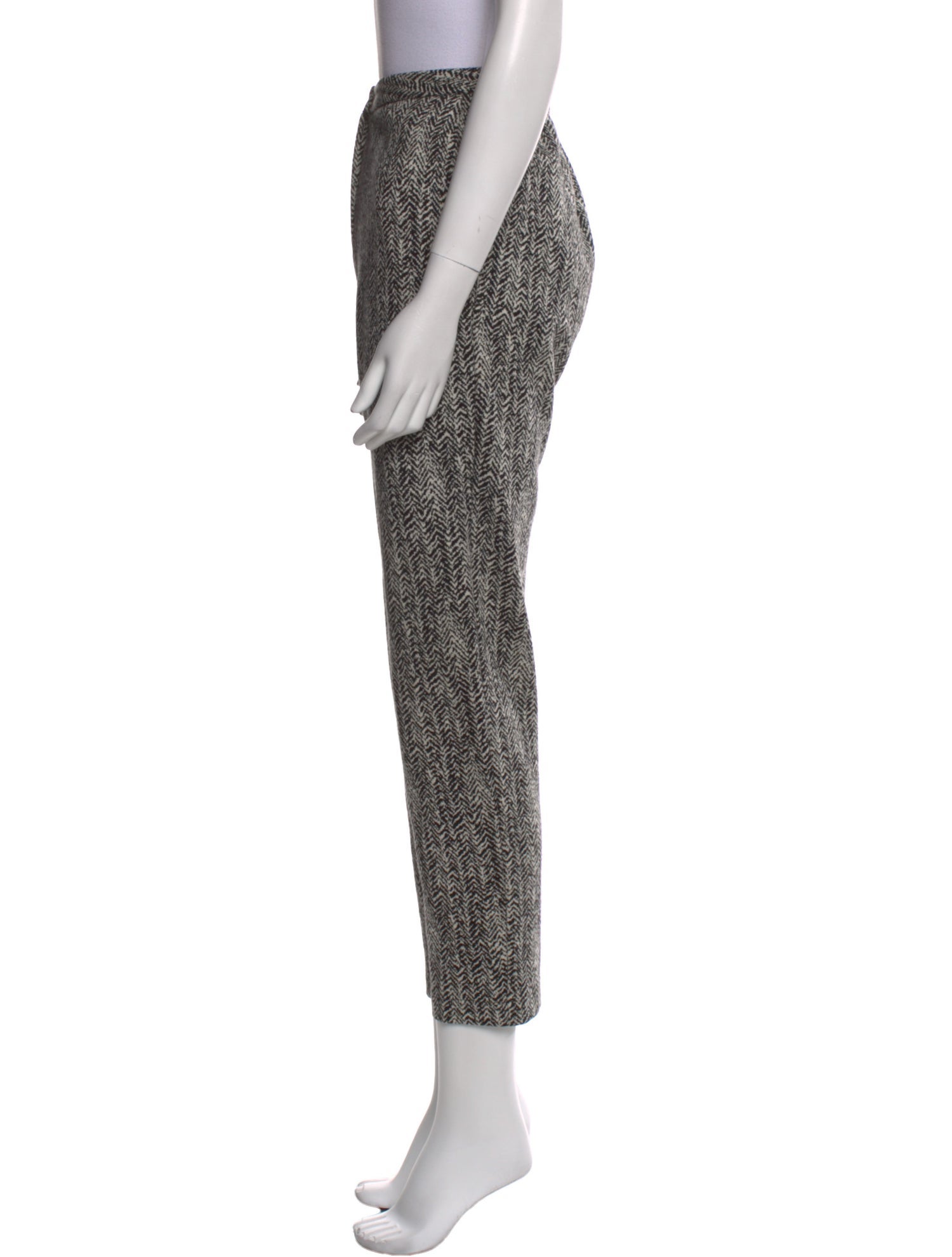 Yeohlee Printed Straight Leg Pants