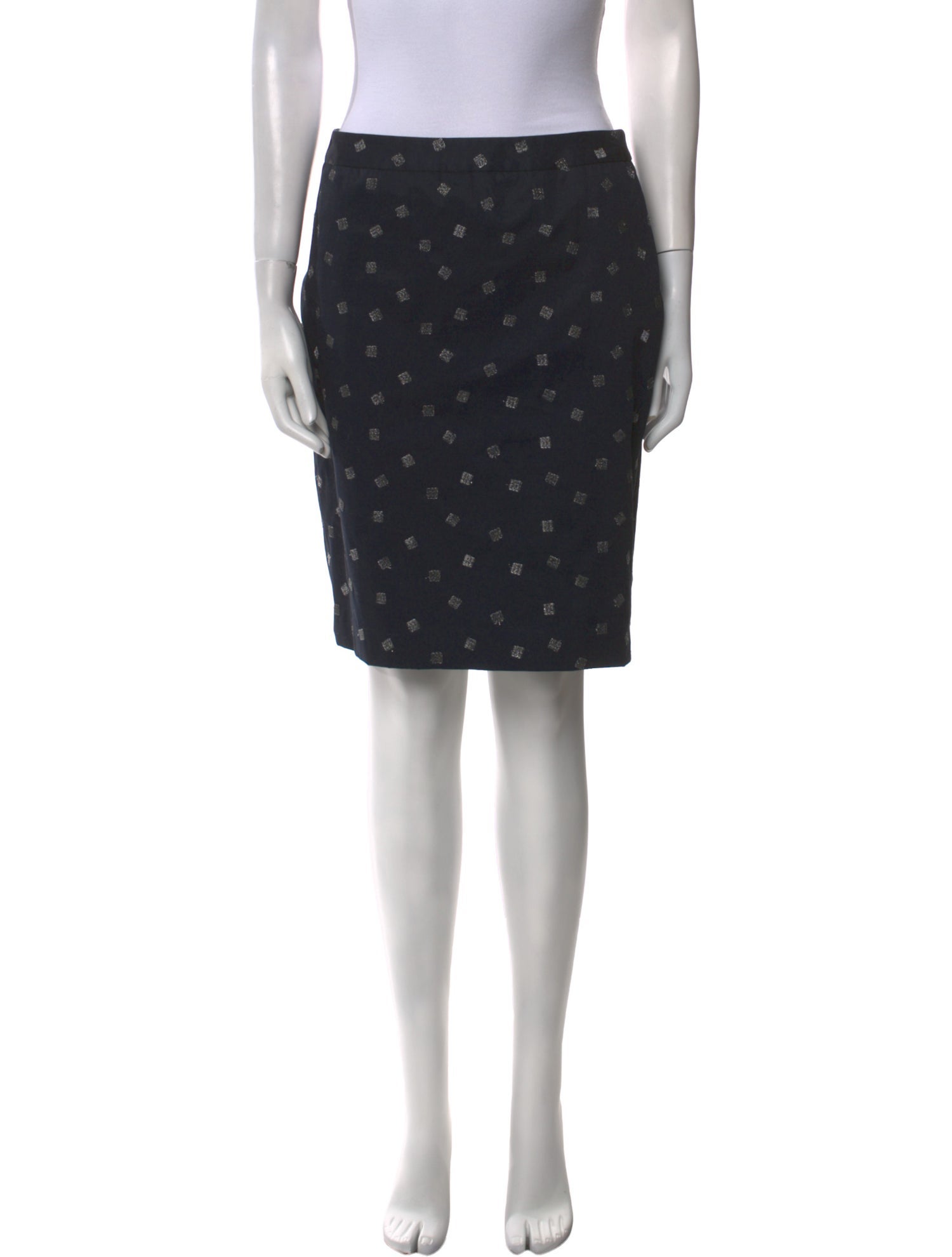 Yeohlee Printed Knee-Length Skirt