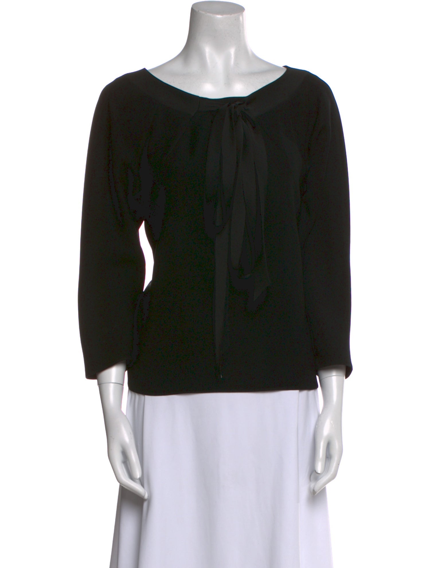 Yeohlee Scoop Neck Long Sleeve Top