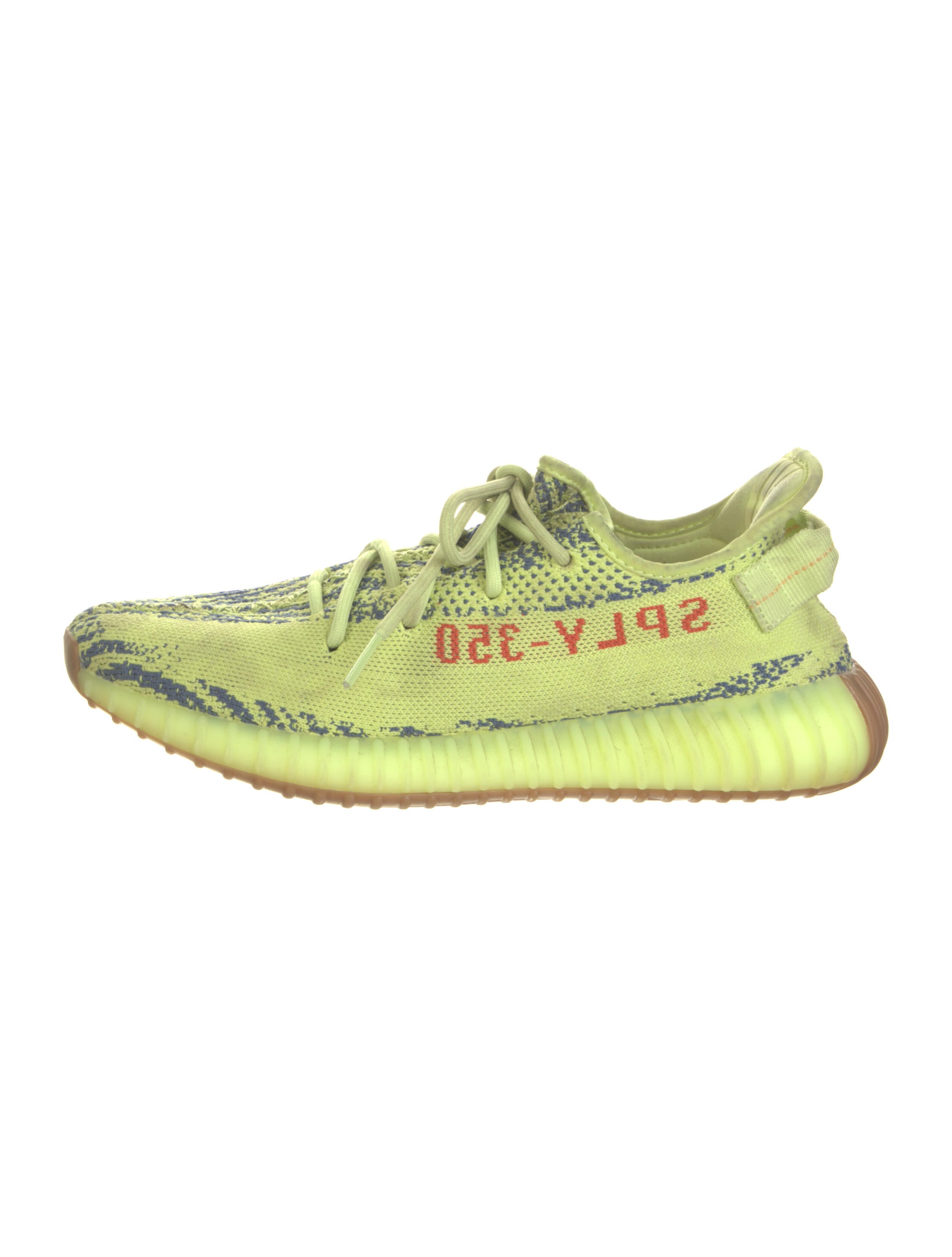 yeezy yellow trainers