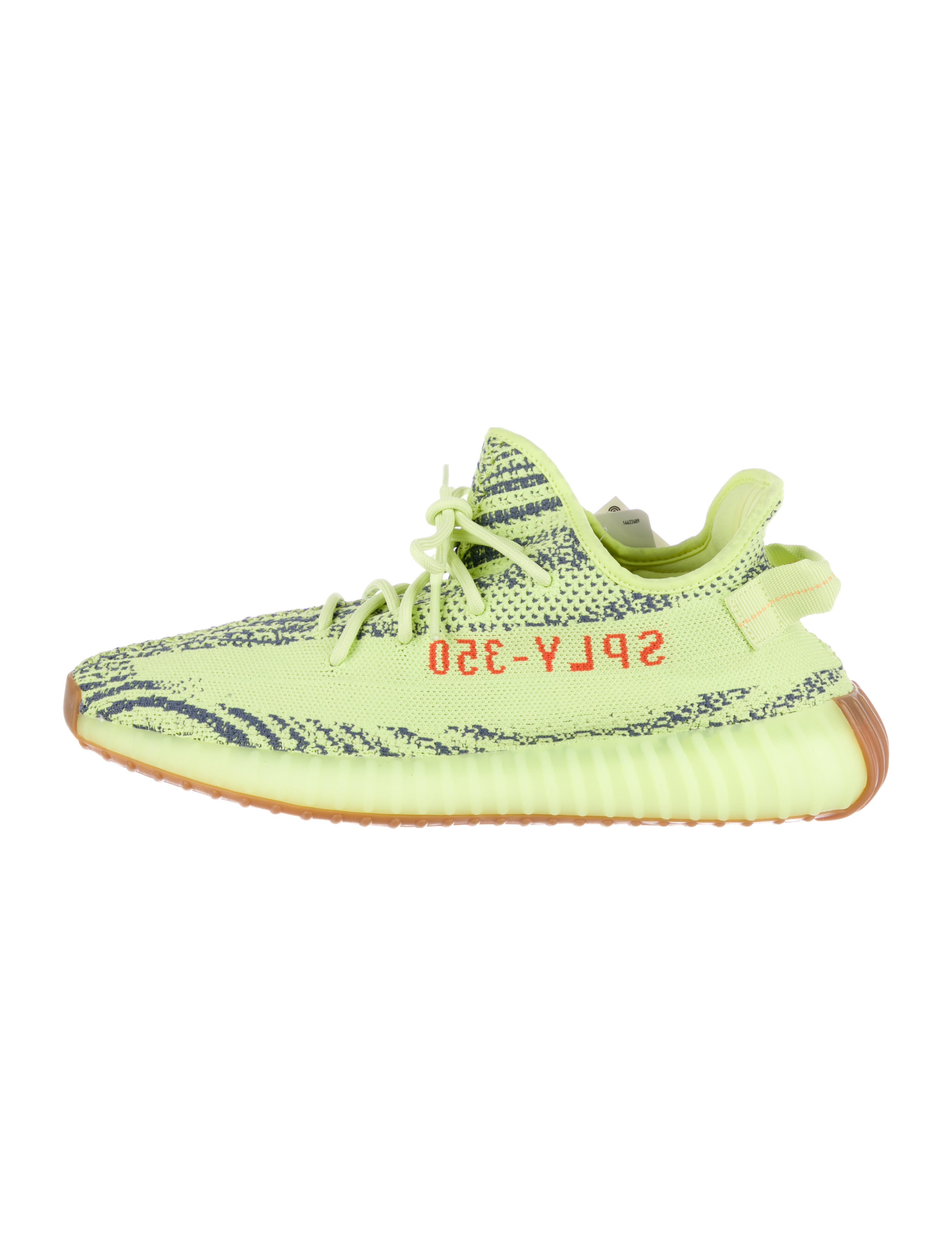 yeezy shoes yellow
