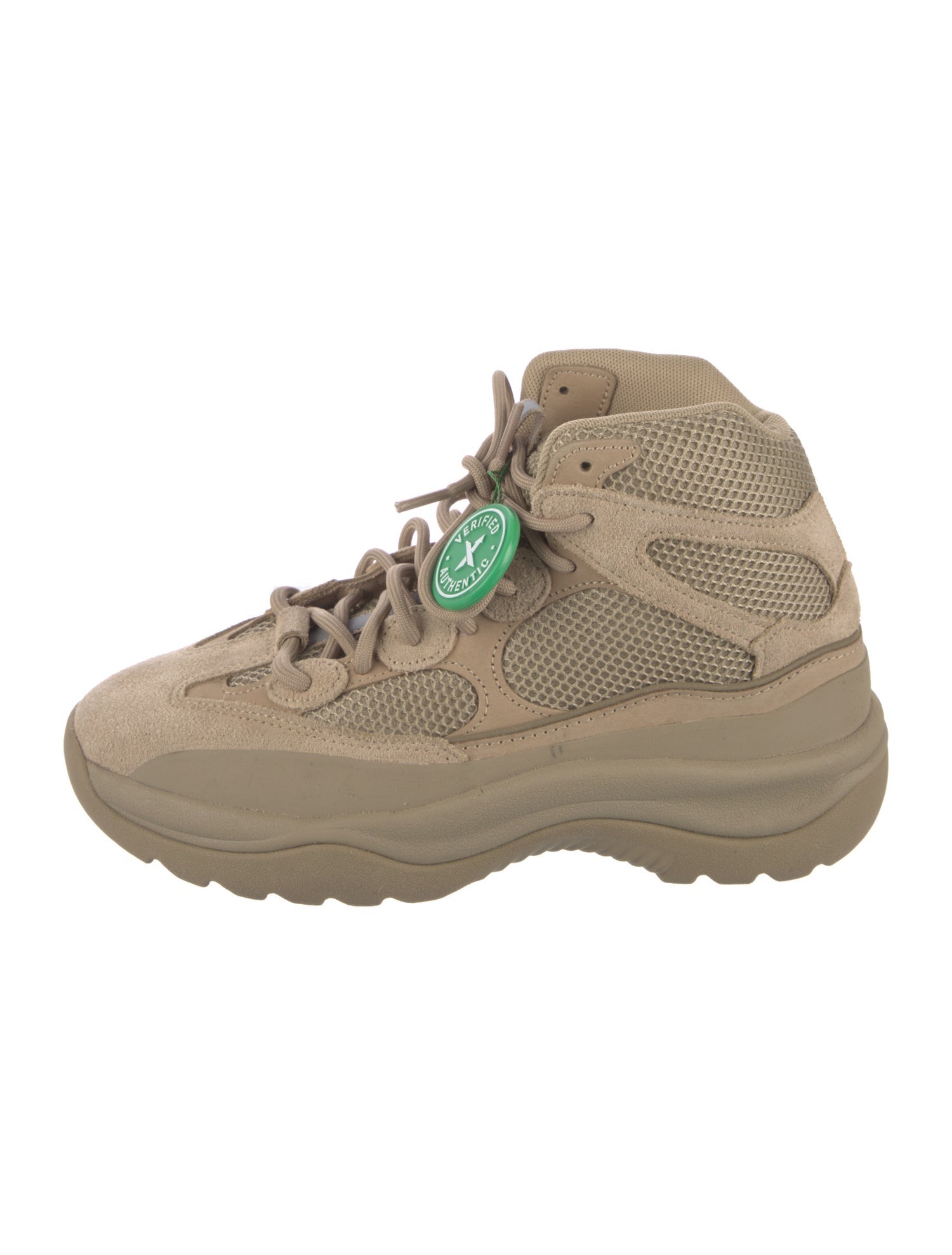 adidas Yeezy Desert Boot Rock Mesh Lace-Up Boots