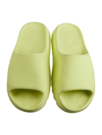 adidas Yeezy Slide 'Glow Green' Rubber Slides