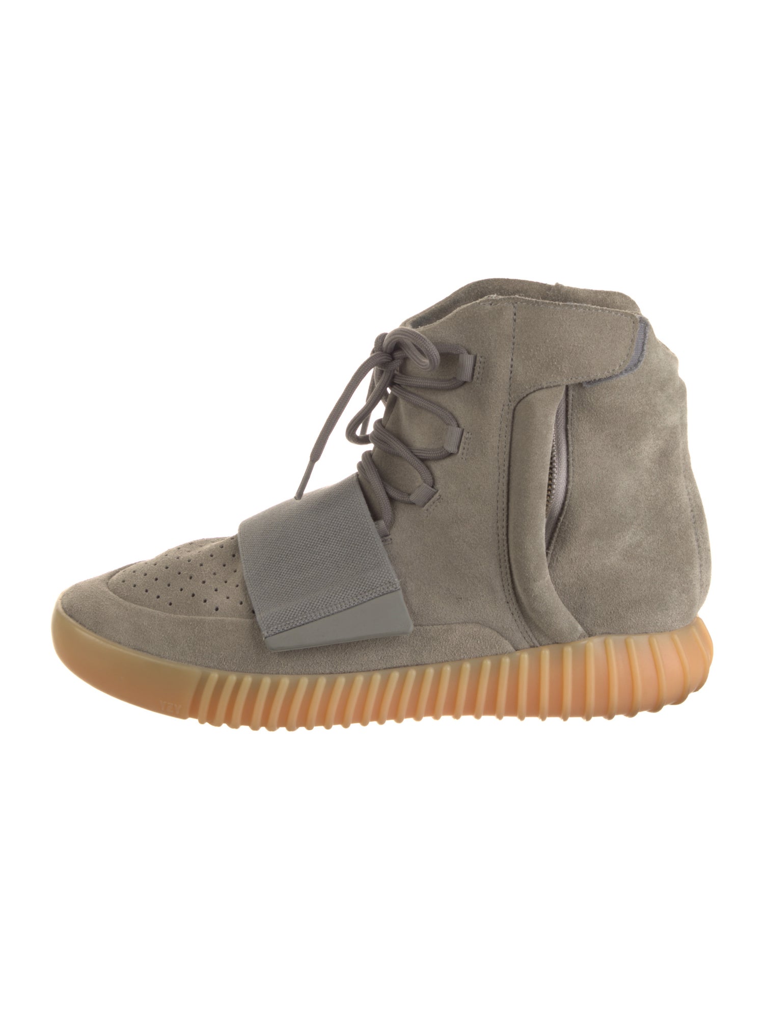 adidas Yeezy Suede Lace-Up Boots