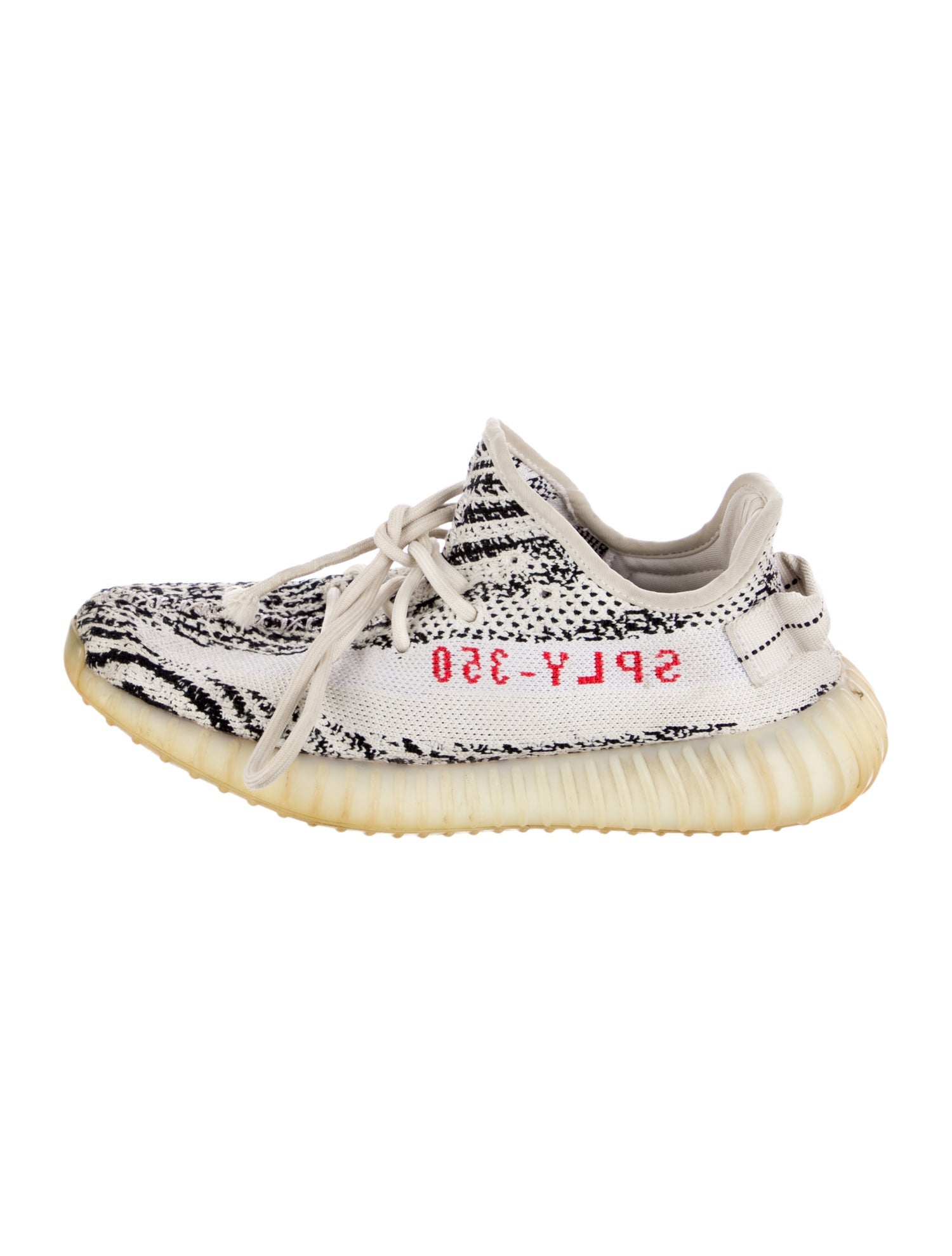 adidas Yeezy Boost 350 V2 Zebra Athletic Sneakers