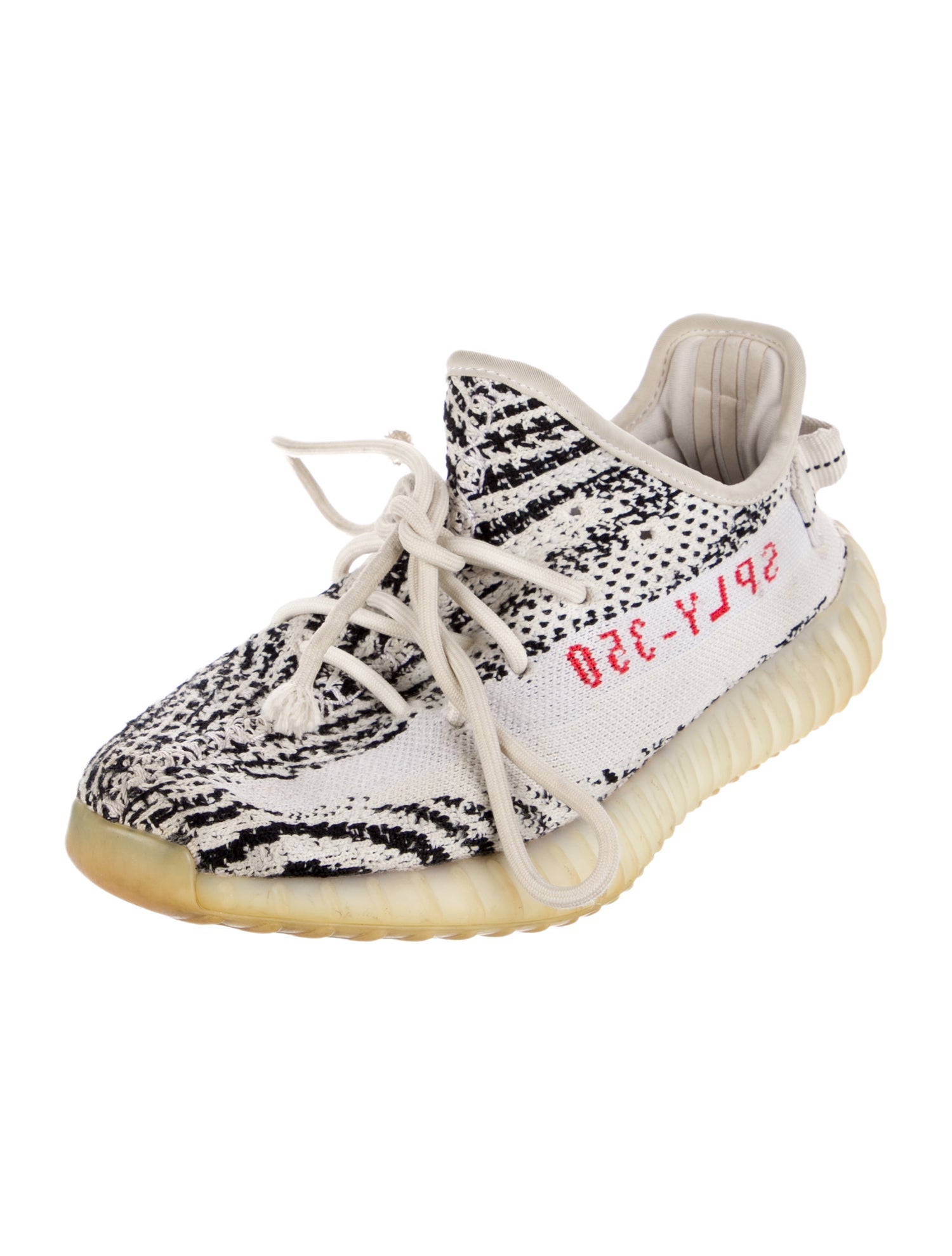 adidas Yeezy Boost 350 V2 Zebra Athletic Sneakers