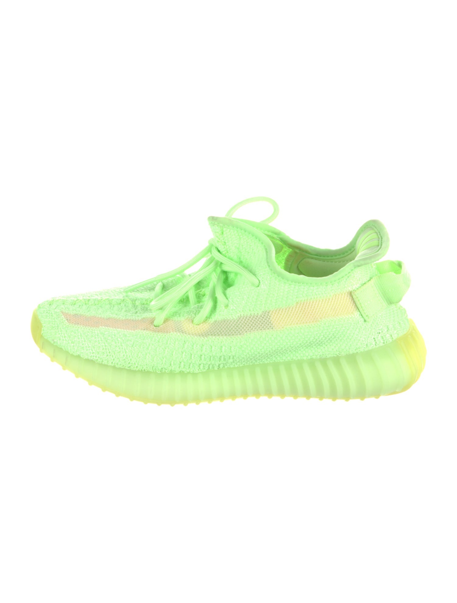 adidas Yeezy Boost 350 V2 Glow Athletic Sneakers