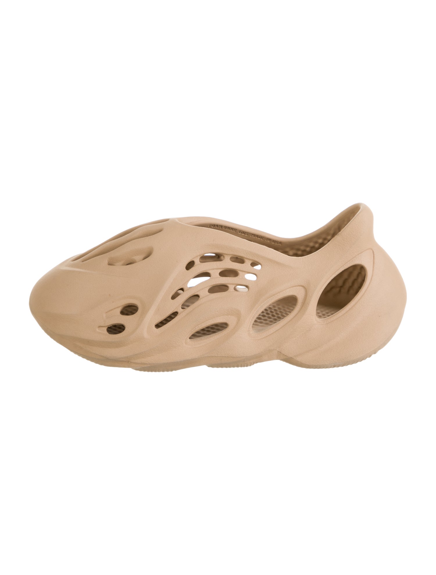 adidas Yeezy Rubber Cutout Accent Sneakers