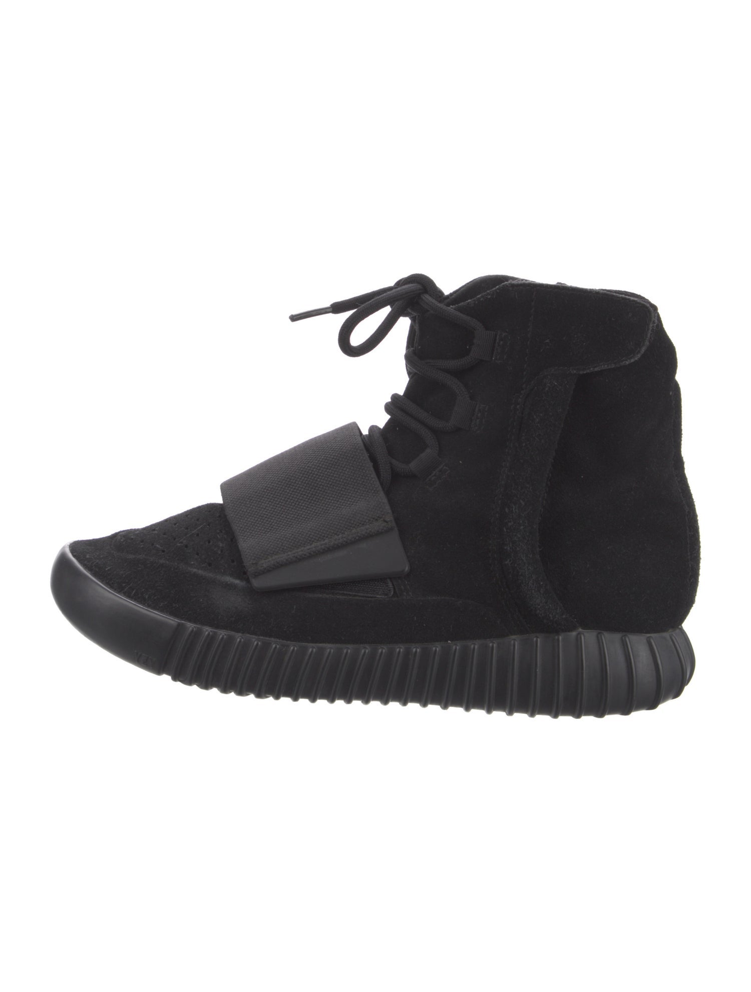 adidas Yeezy Boost 750 'Triple Black' Suede Boots