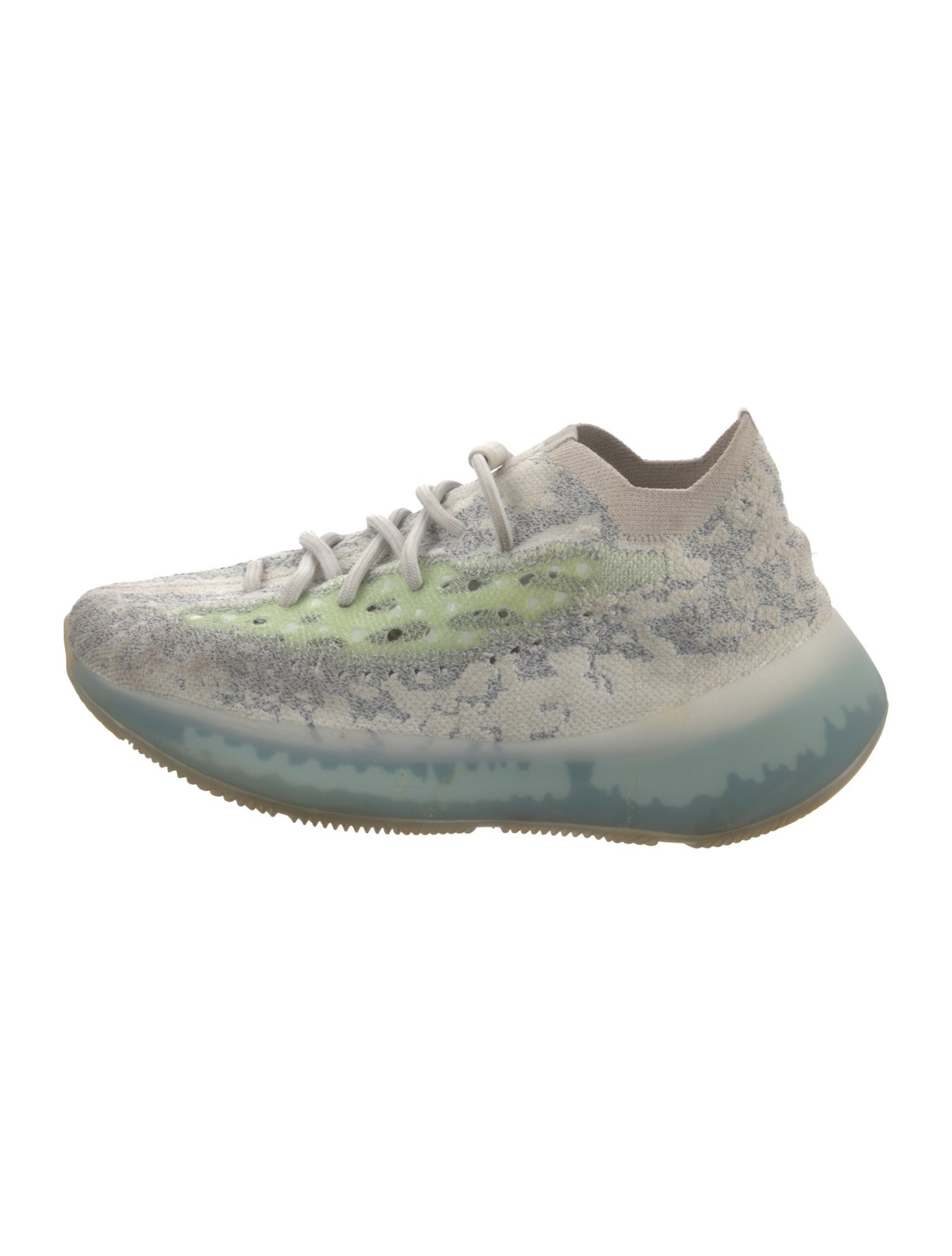 adidas Yeezy Boost 380 'Alien Blue' Sock Sneakers