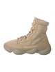 adidas Yeezy 500 High Tactical Boot Sand Suede Lace-Up Boots