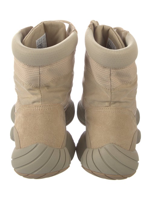 adidas Yeezy 500 High Tactical Boot Sand Suede Lace-Up Boots