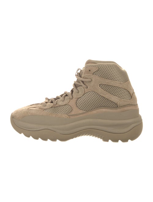 adidas Yeezy Desert Boot Rock Suede Lace-Up Boots