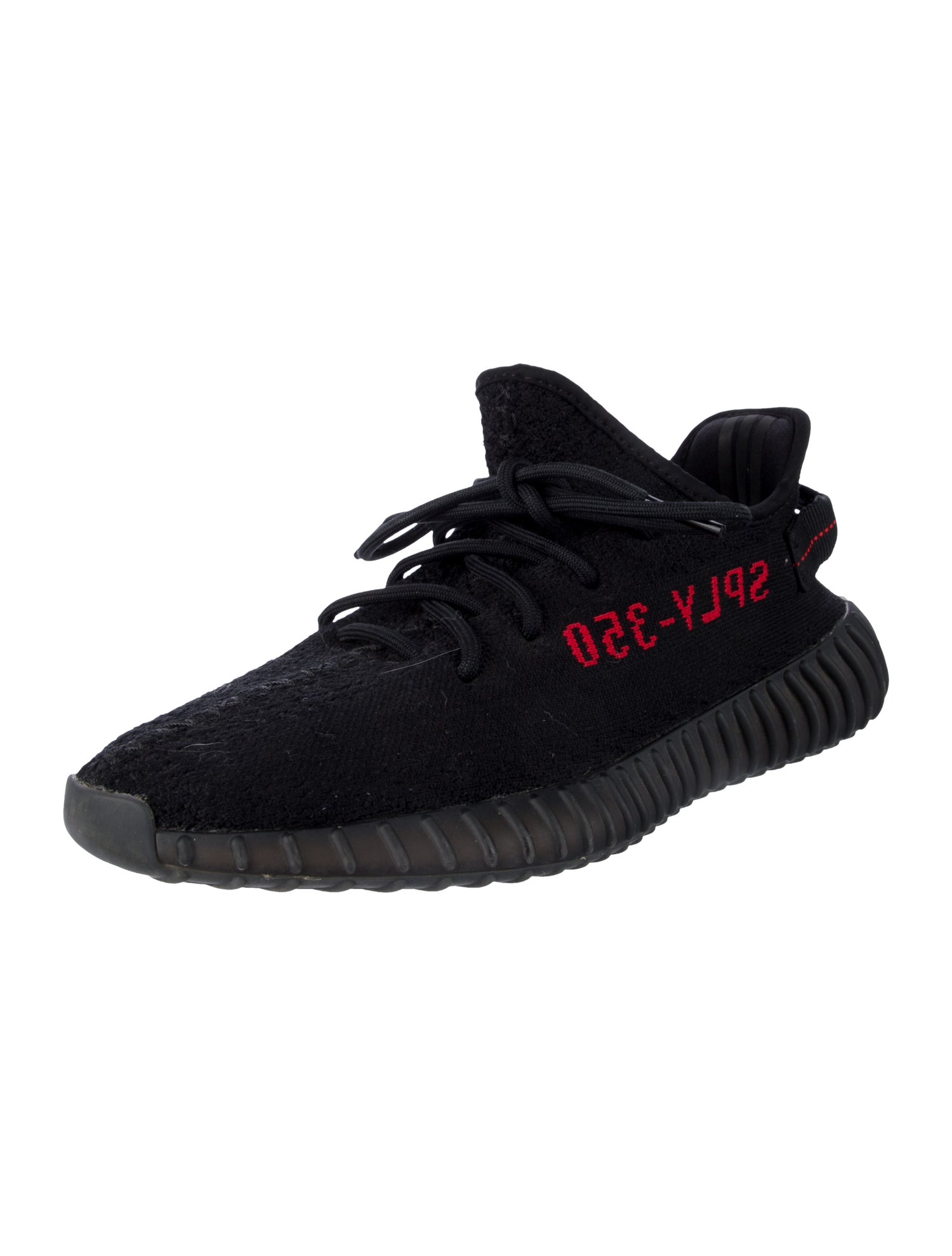 adidas Yeezy Boost 350 V2 Black Red Sneakers