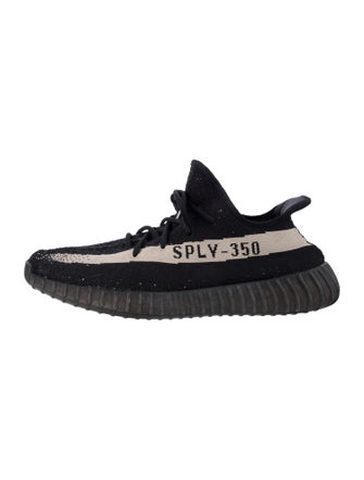 adidas Yeezy 350 V2 Core Black White Sneakers