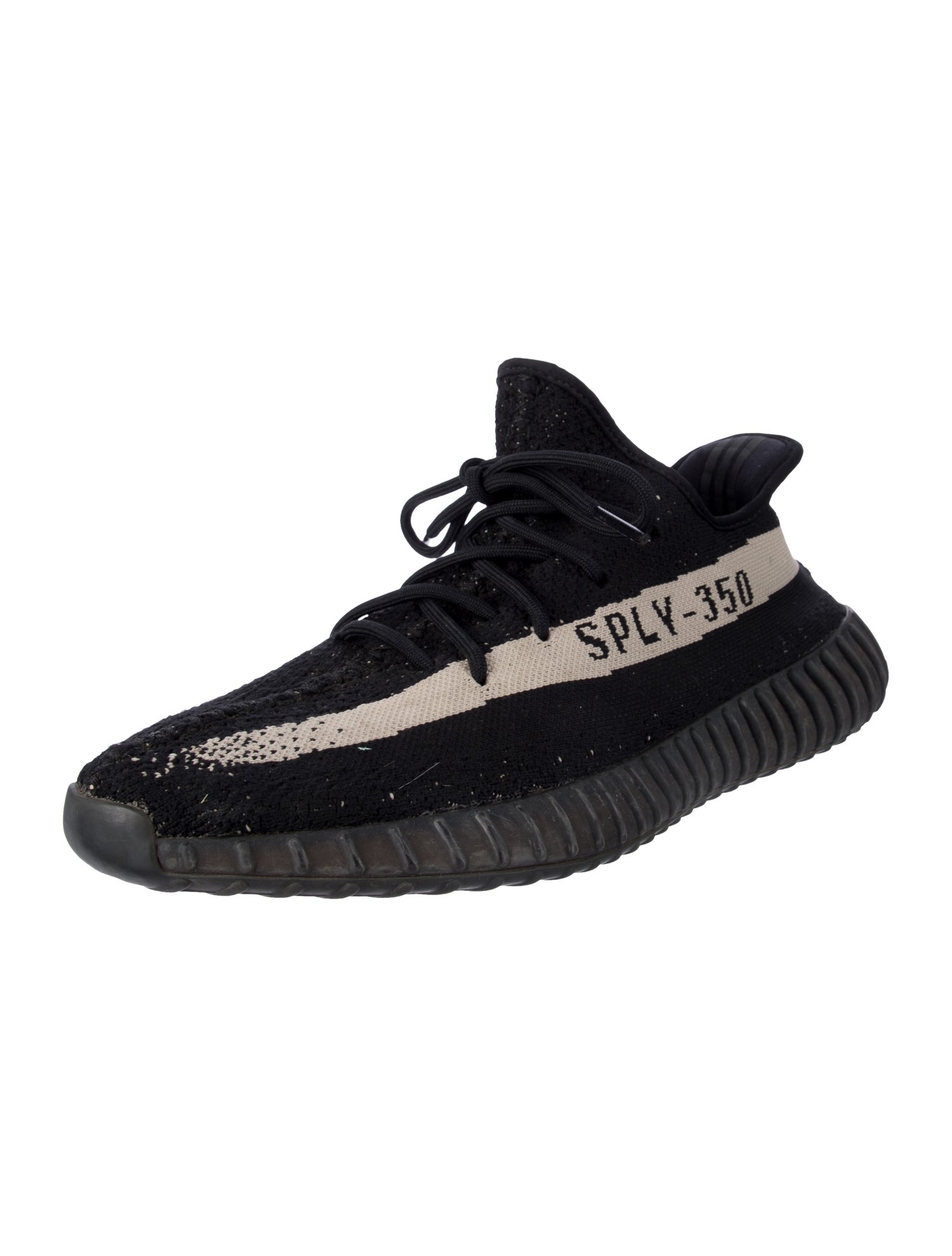 adidas Yeezy 350 V2 Core Black White Sneakers