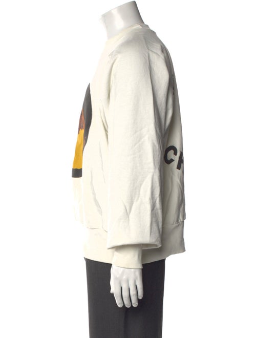 adidas Yeezy Graphic Print Crew Neck Pullover