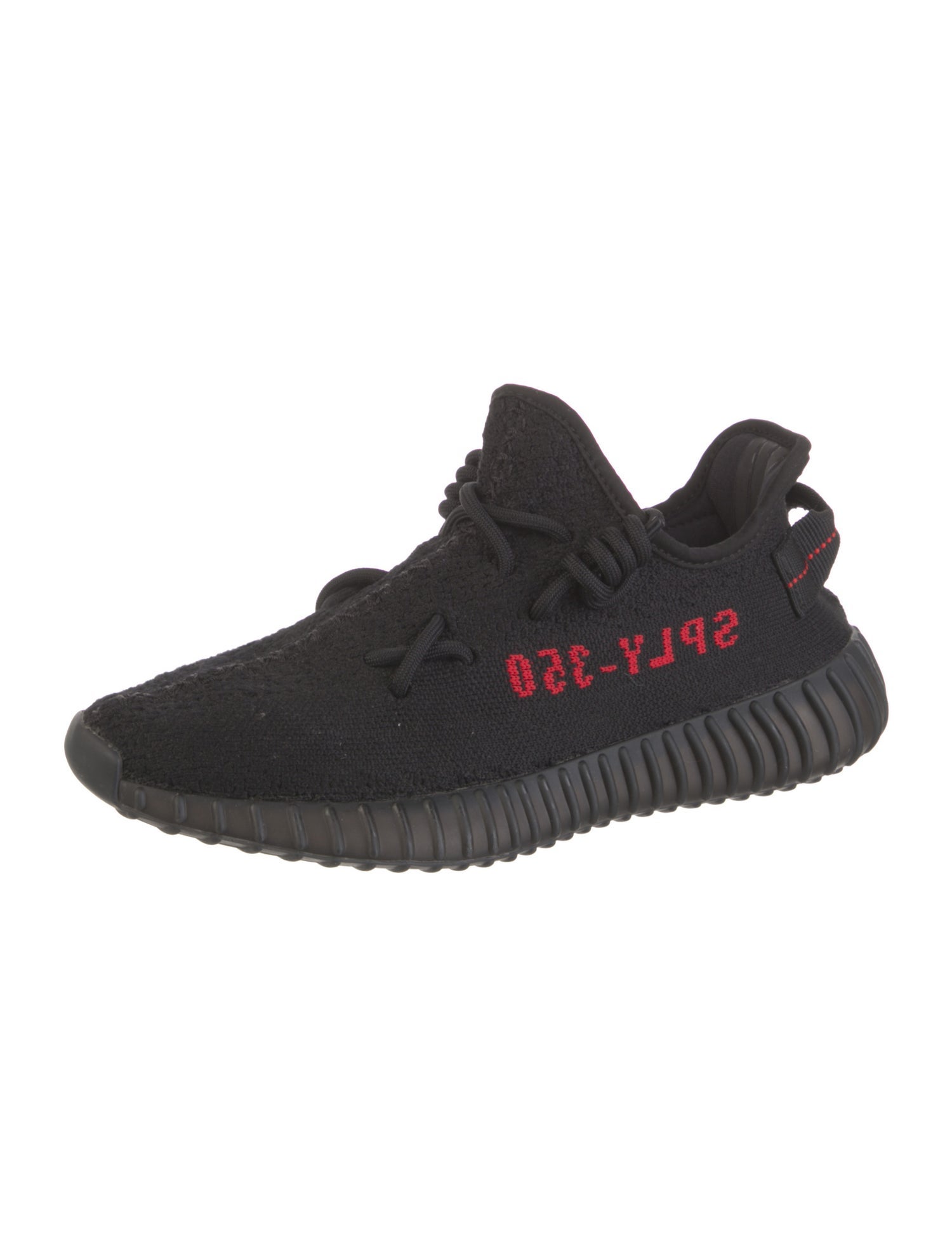 adidas Yeezy Boost 350 V2 'Black Red' Sneakers