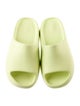 adidas Yeezy Kids' Glow Green Slides