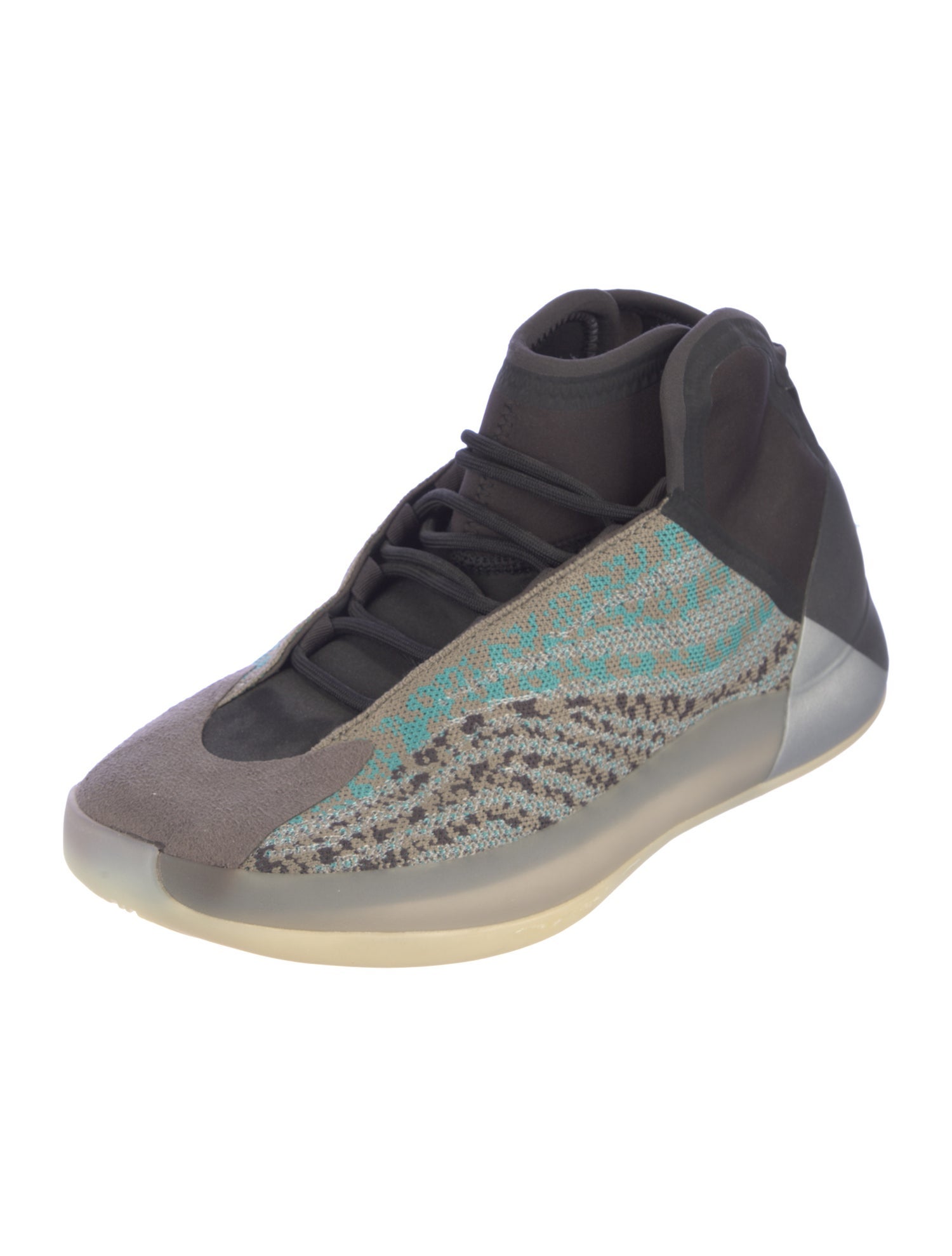 adidas Yeezy QNTM Teal Blue Sneakers