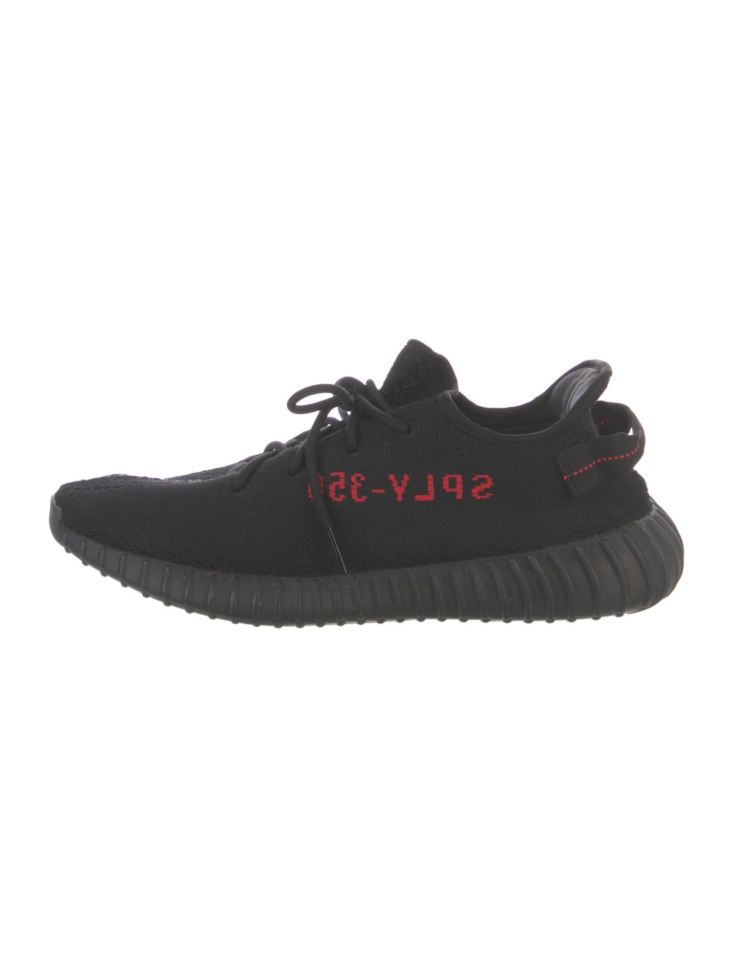 adidas Yeezy Boost 350 V2 'Black Red' Sneakers