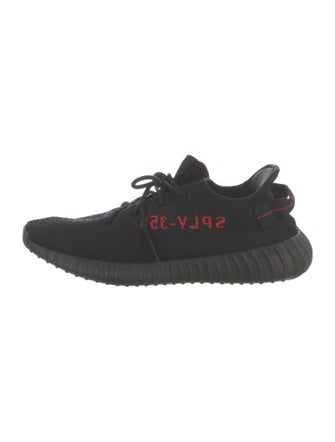 adidas Yeezy Boost 350 V2 'Black Red' Sneakers
