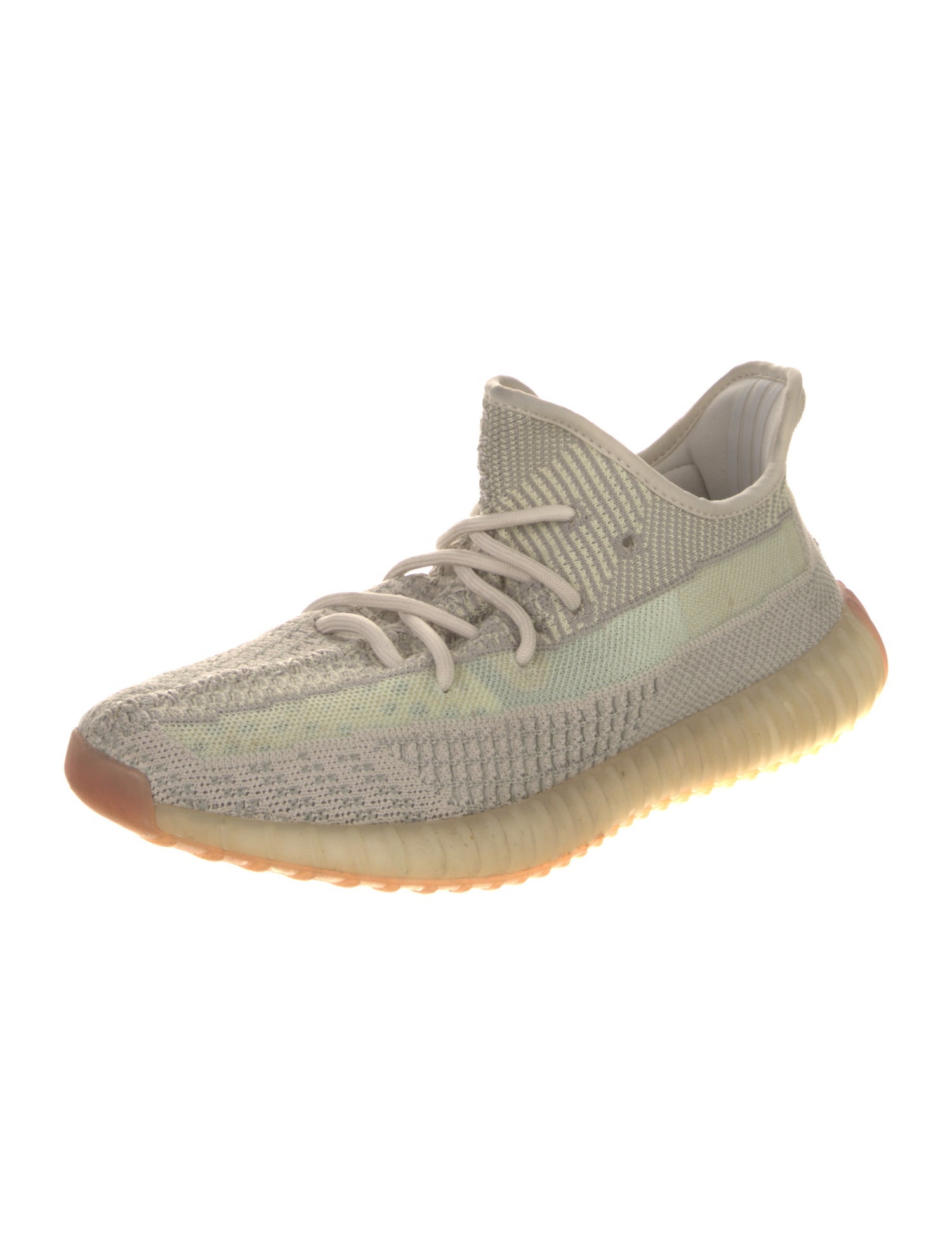 adidas Yeezy Boost 350 V2 Citrin (Non-Reflective) Athletic Sneakers