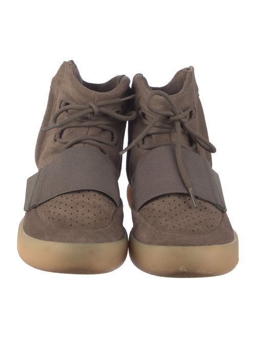 adidas Yeezy Boost 750 Chocolate Suede Lace-Up Boots