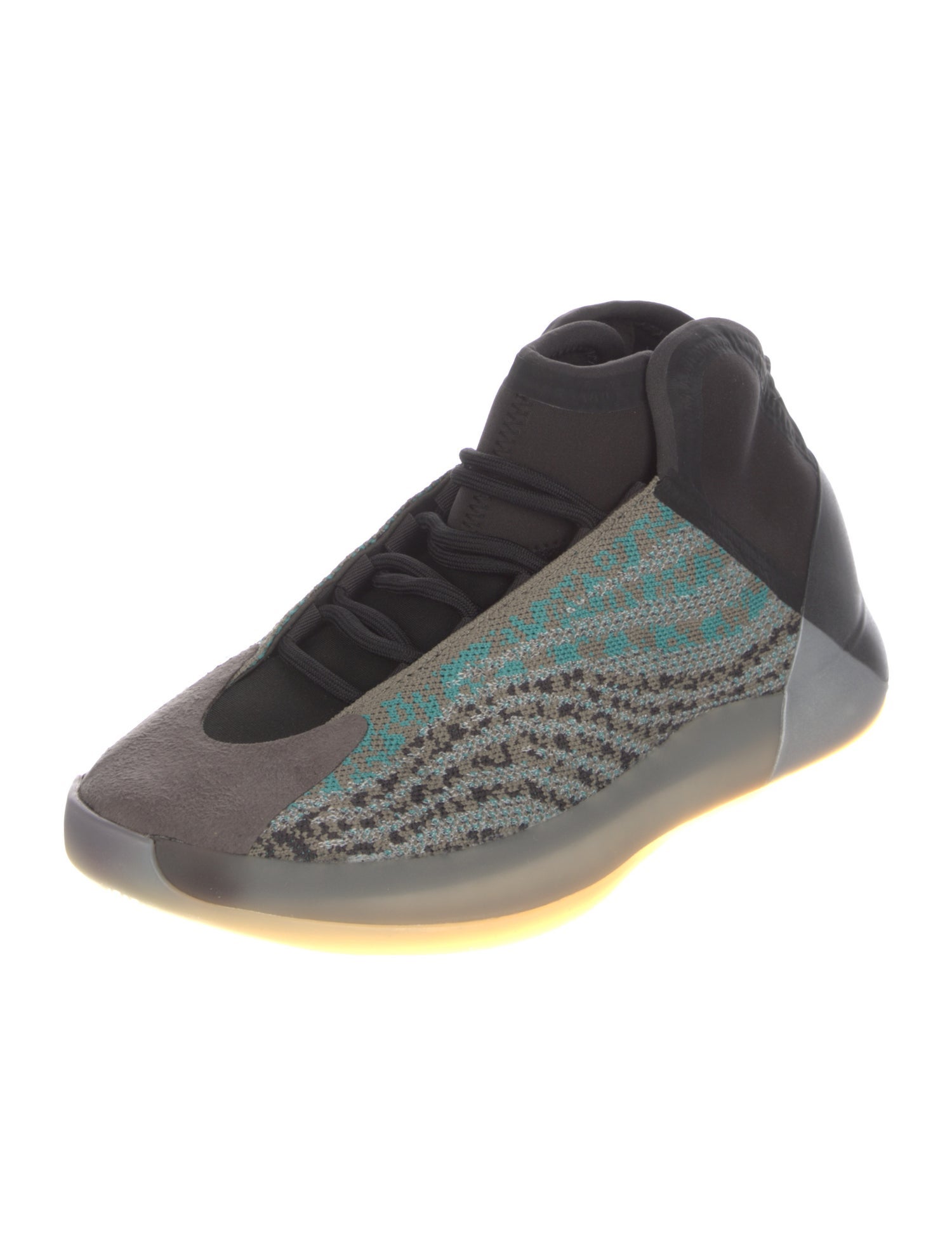 adidas Yeezy QNTM Teal Blue Sneakers w/ Tags